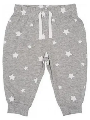 Produktbild von Larkwood - Jogginghosen für Baby LT5338 (102) (Grau meliert/Weiß)