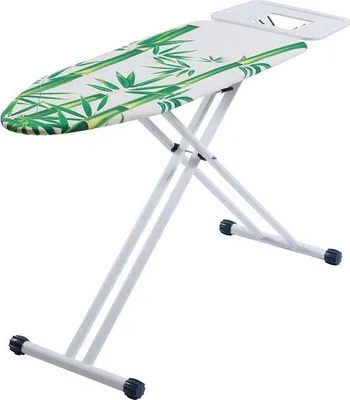 Produktbild von Famanu Bügelbrett mit verstellbarer Höhe - 165x46 cm, stabil und mit zusätzlicher Abdeckung