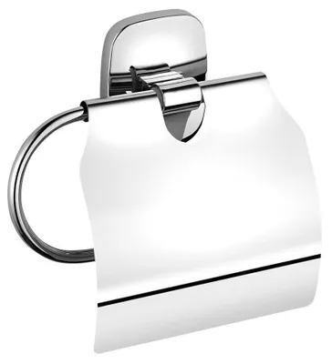 Produktbild von Aqualine RUMBA Toilettenpapierhalter mit Deckel, Chrom