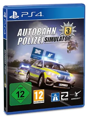 Produktbild von Aerosoft Autobahn Polizei Simulator 3 – PlayStation 4 Spiel | Realistischer Polizei Simulator