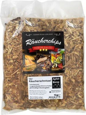 Zdjęcie produktu dla Eversmoke Premium "BBQ" sznycel wędzony, jabłkowo-gruszkowy - 1kg