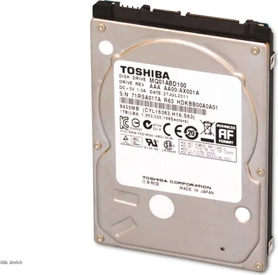 Obrázok produktu pre Pevný disk Toshiba 2,5" – kapacita 320 GB – interný – SATA – 5400 ot./min – vyrovnávacia pamäť 8 MB