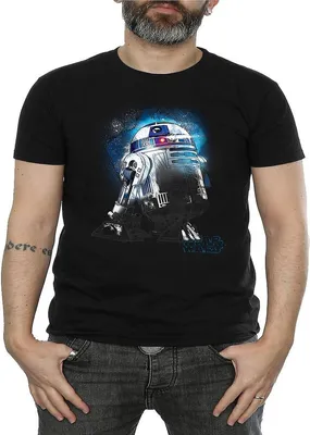 Produktbild von Star Wars: The Last Jedi - T-Shirt für Herren BI1110 (3XL) (Schwarz)