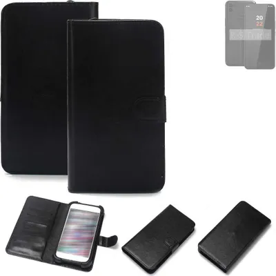 Produktbild von K-S-Trade Handyhülle Schutzhülle kompatibel mit Volla Phone 22 Handy Schutz Hülle Handyhülle Bumper schwarz 1x