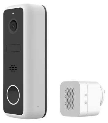 Zdjęcie produktu dla Inteligentny system wideodomofonu Daewoo DB502W z Wi-Fi, wyposażony w funkcję wykrywania ruchu