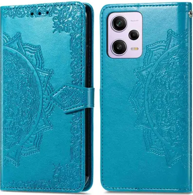 Image de imoshion Mandala Bookcase voor de Xiaomi Redmi Note 12 Pro Plus - Turquoise