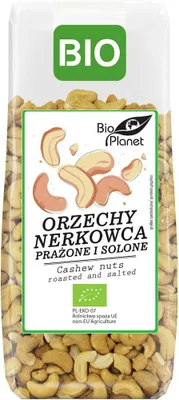 ORZECHY NERKOWCA PRAŻONE I SOLONE BIO 100 g - BIO PLANET