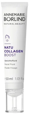 Produktbild von Annemarie Börlind Natu Collagen, Reinigungscreme, Universal, Feuchtigkeitsspendend, AQUA [WATER], ALCOHOL, GLYCERIN, SQUALANE, BUTYROSPERMUM PARKII BUTTER [SHEA], ASCORBYL GLUCOSIDE,..., 30 ml, 1 Stück(e)