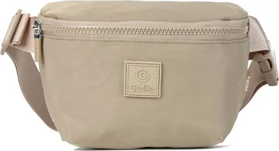 Zdjęcie produktu dla Torba damska Gudika Bumbag - Stylowa torba crossbody w kolorze beżowym, wodoodporna i z wieloma przegrodami