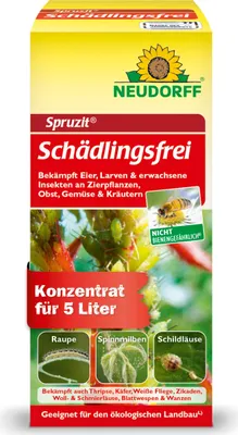 Produktbild von Neudorff Spruzit Schädlingsfrei 50 ml für 5 Liter - biologische Bekämpfung
