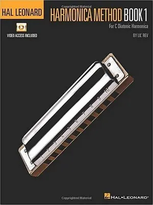 Obrázek produktu pro Hal Leonard Harmonica Method - Book 1 for C Diatonic Harmonica Book/Online Audio