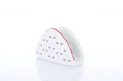 Produktbild von Stojánek na ubrousky, český porcelán, Verona, Franceska, G. Benedikt, 6,5 cm