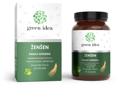 Obrázek produktu pro Ženšen bylinný extrakt - tobolky 60 ks