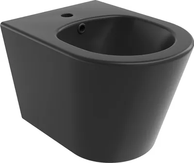Image de Bidet suspendu Mexen Rico, noir mat - 35724885