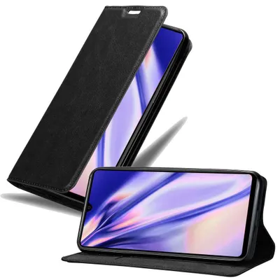 Immagine prodotto di Cadorabo cover per Huawei MATE 20 cover protettiva in nero custodia per cellulare cover chiusura magnetica