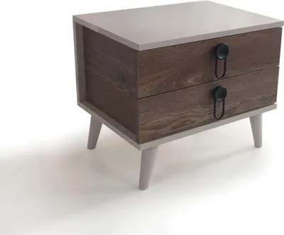 Produktbild von Schlafzimmer Nachttisch Modern Nachttische Möbel Holz Luxus Beistell Tische
