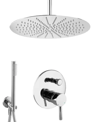Produktbild von PaulGurkes Unterputz Duschsystem XXL 40cm Regendusche Brause Set