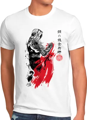 Produktbild von style3 Edwards Strength Herren T-Shirt fullmetal japan anime cosplay roy brotherhood