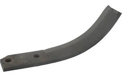 Image de Linker pour couteau à fraises gauche pour motobineuse, adaptable sur Nibbi - Longueur : 180 mm, alésage ø 9 mm, entraxe 40 mm. Type Bineur.