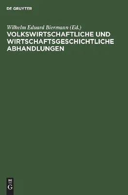 Produktbild von Volkswirtschaftliche und wirtschaftsgeschichtliche Abhandlungen