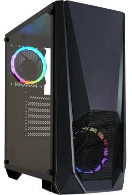 Produktbild von Xilence Xilent Blast X505.ARGB Gaming PC Gehäuse, RGB ATX Midi Tower, schwarz