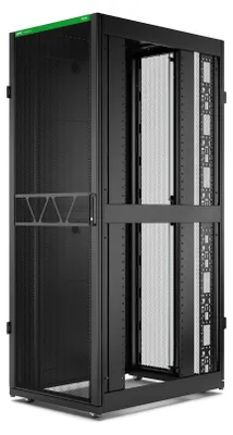 Zdjęcie produktu dla APC AR3155B2, Stojak wolnostojący, 45U, 1814 kg, Zamek, Regulowane nóżki, Czarny