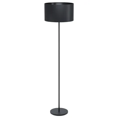 Zdjęcie produktu dla EGLO Maserlo 1, Czarny, Sypialnia, Salon, Tkanina, Stal, IP20, II, E27