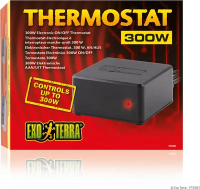Image de Exo Terra Thermostat électronique, 300W, marche/arrêt pour terrarium PT2457