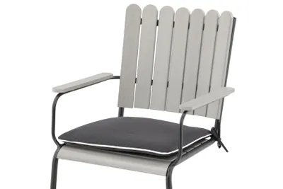 Immagine prodotto di Cuscino per sedia da giardino Holmsund grigio.