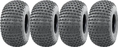 Produktbild von 18x9.50-8 Knobby ATV Reifen, ATV Quad Trailer Reifen Wanda 18 950 8 Reifen, 4er Set