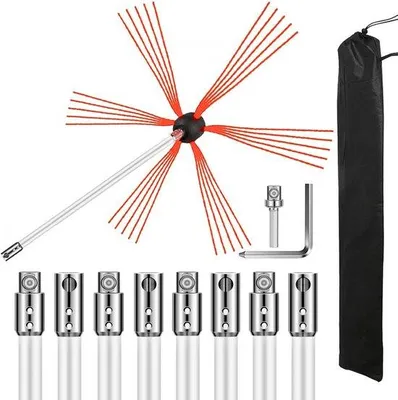 Produktbild von Kaminborsten Stangen Nylon 9m Schornsteinreinigung
