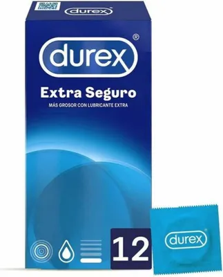 Produktbild von Durex - Extra Seguro 12 Einheiten
