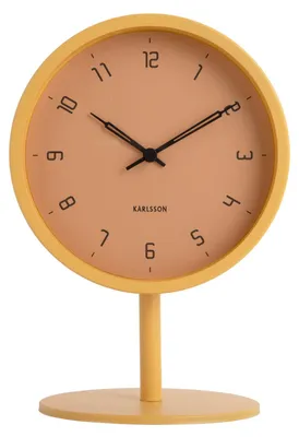 Imagen del producto de Karlsson - Reloj de mesa - Color amarillo miel