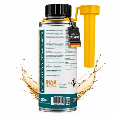 Produktbild von INOX® LPG Benzinsystemreiniger Additiv 250ml Systemreiniger Autos Gasanlage