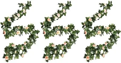 Immagine prodotto di Fiori artificiali - Rose finte - Mazzo di fiori - Realistici - 12 pezzi - Composizione floreale artificiale rossa per il soggiorno