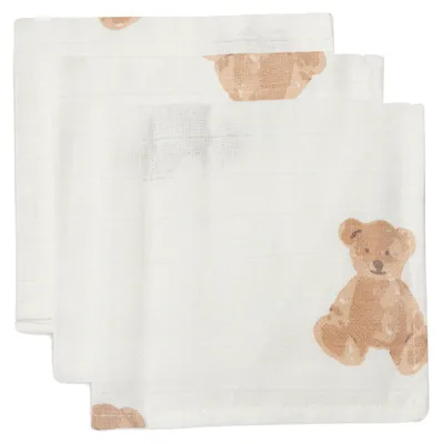 Produktbild von Spucktücher Hydrophil - Teddy Bear - 3 Stück