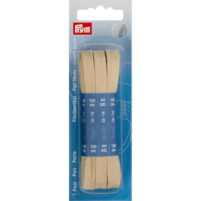 Produktbild von PRYM Flachsenkel, 8 mm x 120 cm, beige