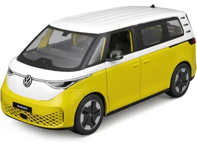 Zdjęcie produktu dla Maisto 32914Y - Model samochodu - VW ID.Buzz (biało-żółty, skala 1:24) model samochodu zabawkowego