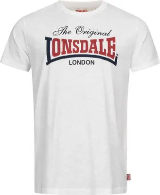 Obrázok produktu pre Pánske tričko Regular Fit ALDINGHAM White M Lonsdale