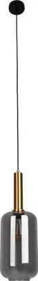Produktbild von Näve Leuchten Pendelleuchte "FUMO" Ø: 22cm Pendelleuchte "FUMO" Ø: 22cm Pendelleuchten - Pendelleuchte "FUMO" Ø: 22cm, Hängelampe im Retro Style, aus Metall und Glas in schwarz, 150 cm hoch, Ø 22 cm, E27-Fassung