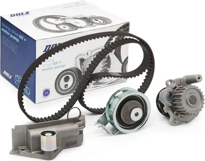 Produktbild von DOLZ KD110 Zahnriemensatz + Wasserpumpe für VW Golf IV Schrägheck (1J1) Golf IV Variant (1J5) für AUDI A3 Schrägheck (8L1) A4 Limousine (8D2, B5)