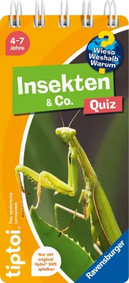 Produktbild von tiptoi® Wieso? Weshalb? Warum? Quiz - Insekten & Co.