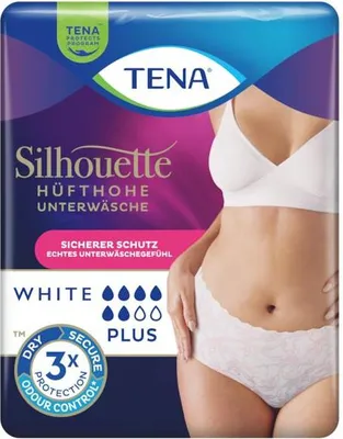 Produktbild von Tena Silhouette plus L white Inkontinenz Pants 10 St