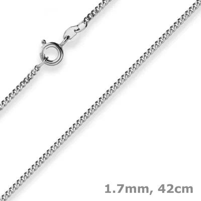 1-7mm-Panzerkette-aus-333-Weißgold-42cm
