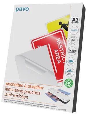 Laminierfolie DIN A3, 2 x 250 Mikron, 50 Stück