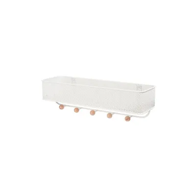 Produktbild von Umbra Estique Aufbewahrung, Aufbewahrungskasten, Gegenstand Kasten, Metall, Weiß, 32 cm, 1004245-660