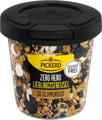 Produktbild von Pickerd Zero Hero Lieblingsstreusel So Glamorous Zuckerfrei 90g