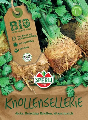 Produktbild von SPERLI  Knollenselleriesamen Mars Apium graveolens var. rapaceum 60 Pflanzen