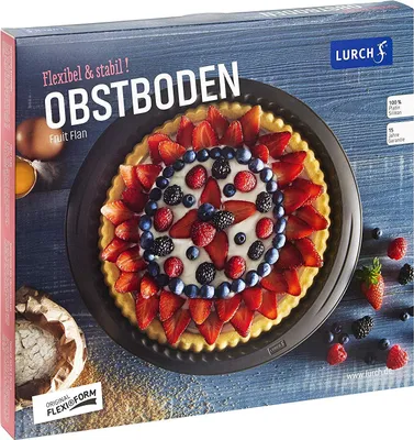 Obrázek produktu pro Lurch 00085007, Forma na dort, Kulatý, -40 °C, 240 °C, Hnědá, Silikon