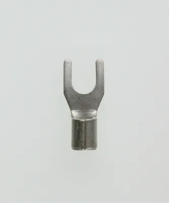 Produktbild von Quetschkabelschuh DIN 46234 unisoliert, Gabelform Querschnitt 4mm² - 6mm² - 1 Stück